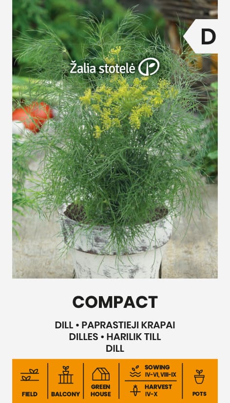 Dill Compact Frö