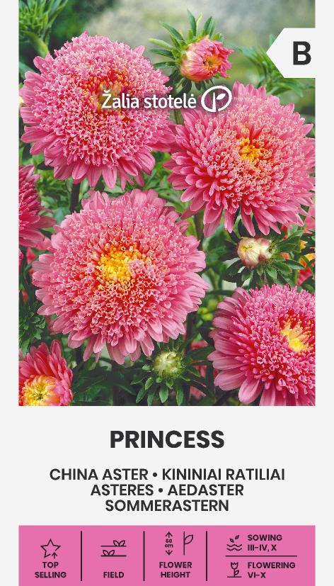 Sommaraster Princess Pink Frö