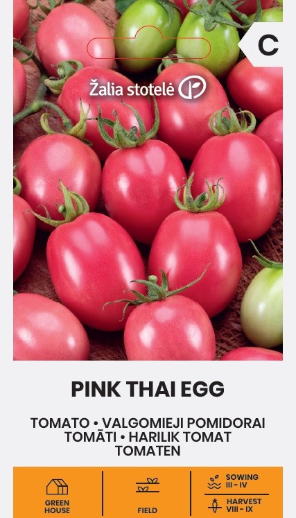 Tomat Pink Thai Egg Frö