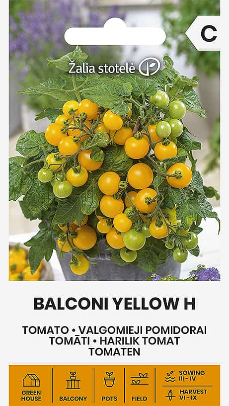 Körsbärstomat Balconi Yellow Frö