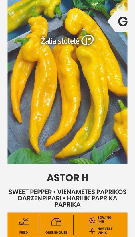 Paprika Astor Frö