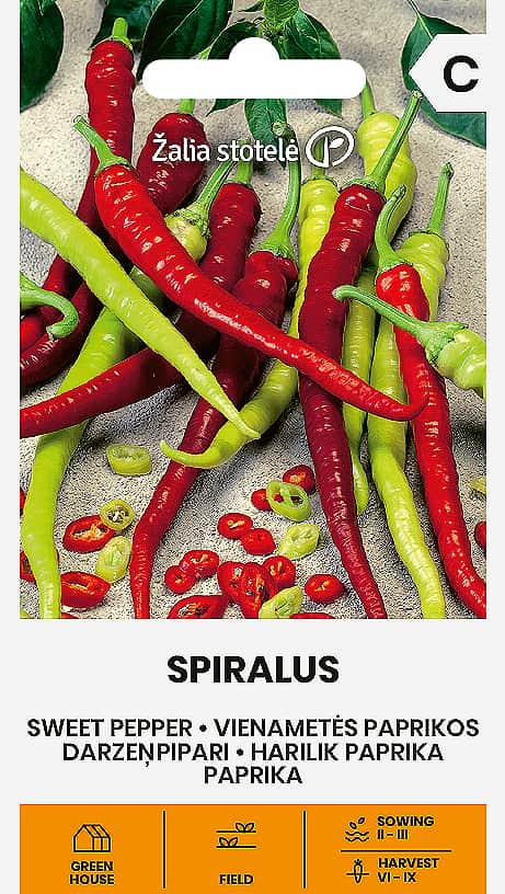 Paprika 'Spiralus'