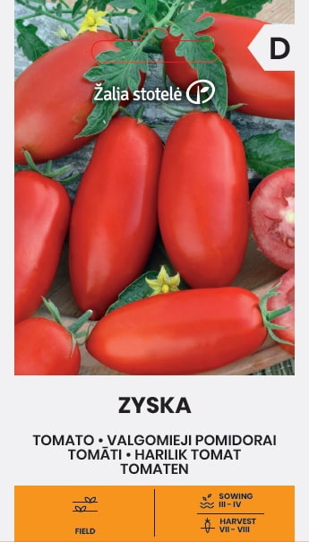 Plommontomat Zyska Frö
