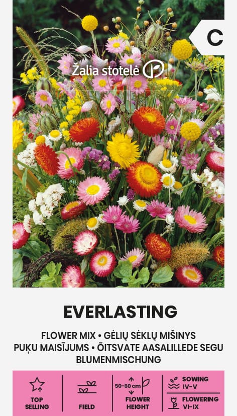 Blomsterblandning Ever Lasting Frö