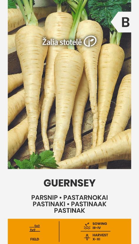 Palsternacka Guernsey Frö