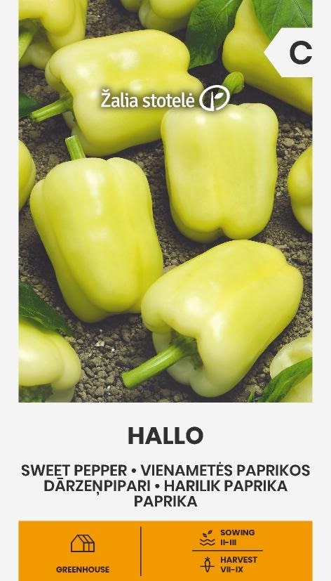 Paprika Hallo Frö