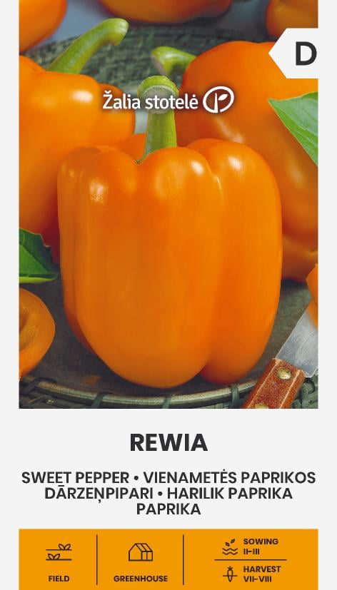 Paprika Rewia Frö