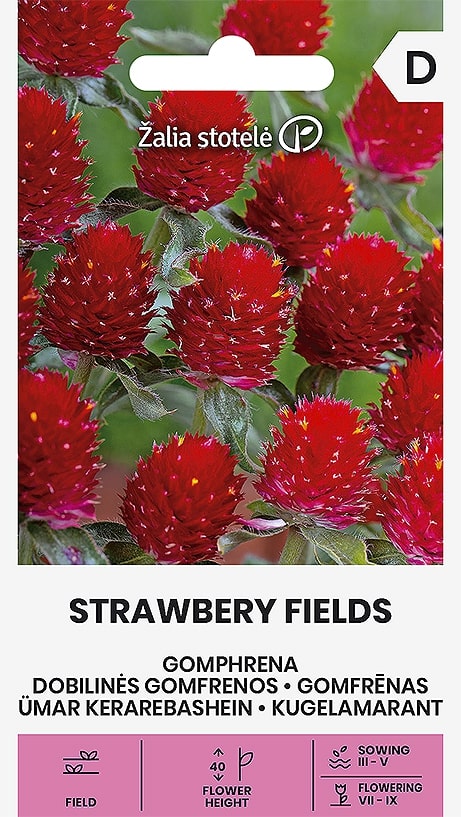 Röd Guldamarant Strawbery Fields Frö