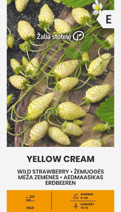 Smultron Yellow Cream Frö
