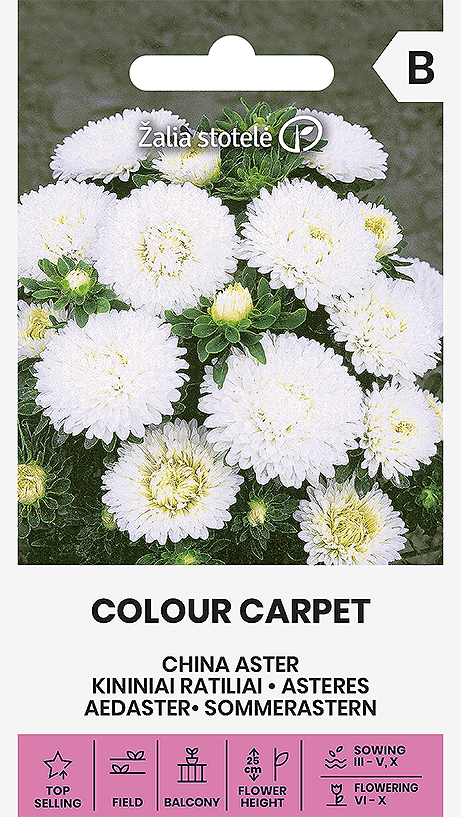 Sommaraster Colour Carpet White Frö