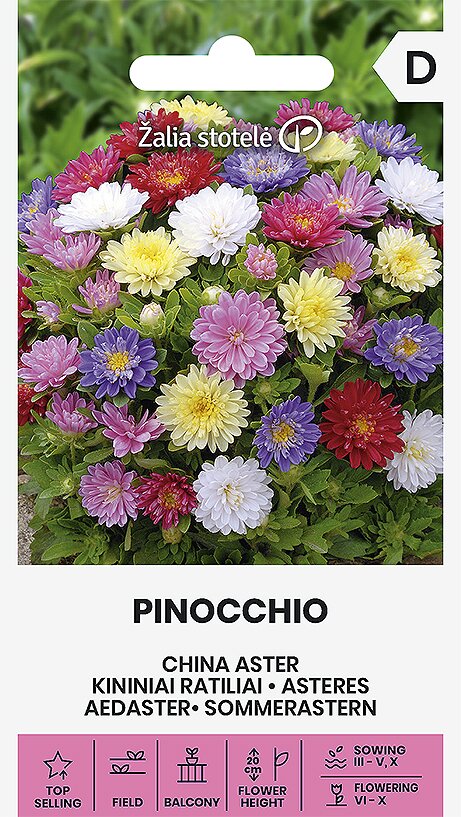 Sommaraster Pinocchio Mix Frö