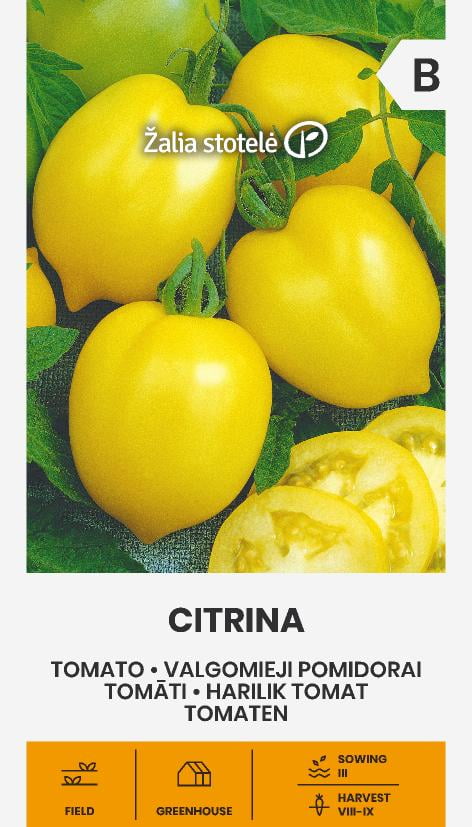 Tomat Citrina Frö